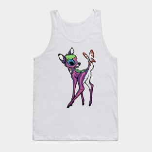 Bambi Dia De los Muertos Tank Top